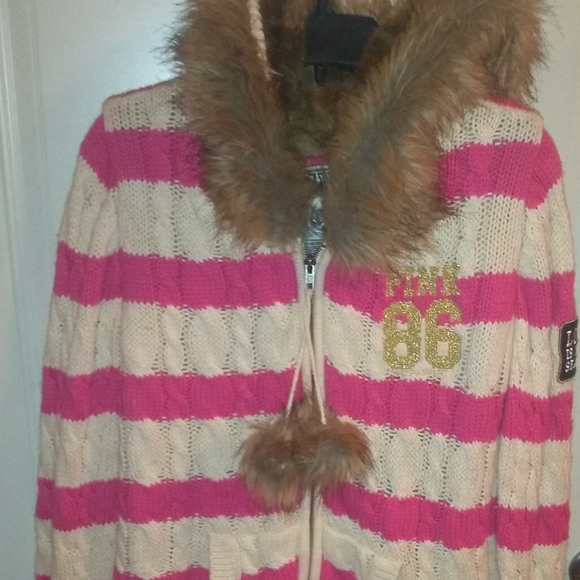 Pink Victoria's Secret Vintage Hoodie - Picture 5 of 14